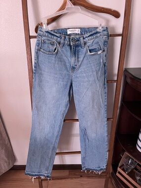 Abercrombie & Fitch Light Blue Straight Jeans